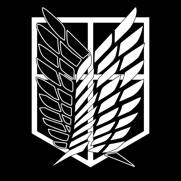 Логотип развед корпуса атака титанов