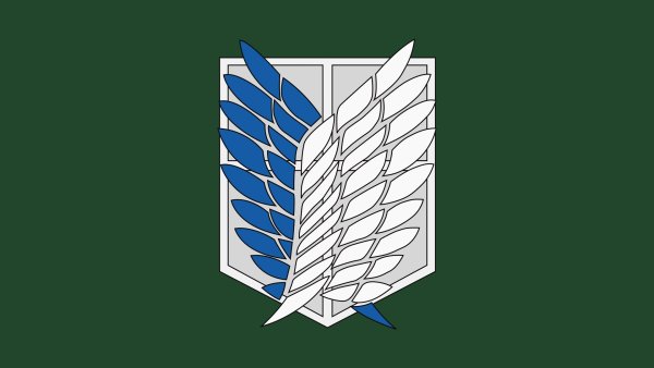 Знак развед отряда атака титанов