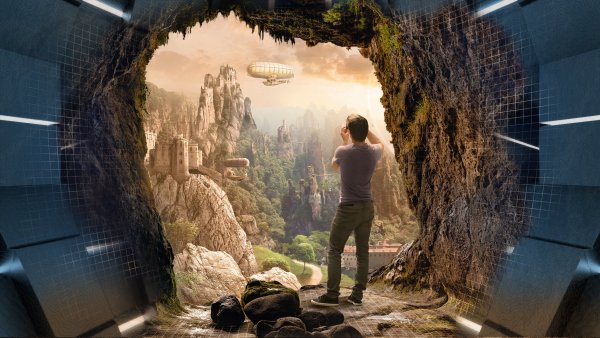 Фотообои виртуальная реальность