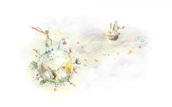 Фон волшебство светлый