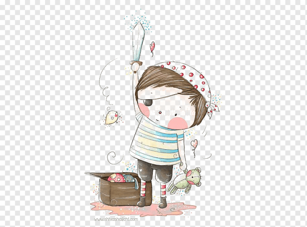 Детские Акварельные клипарты