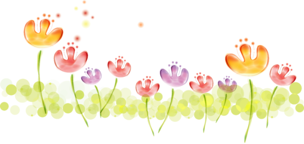 Цветочки для оформления