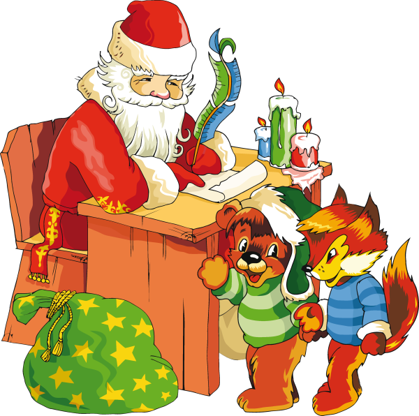 Новогодние сказочные персонажи