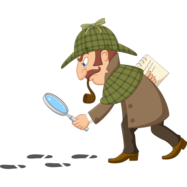 Детектив с лупой