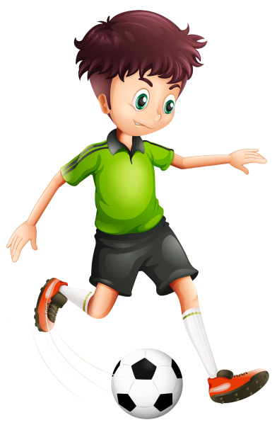 Мальчик с футбольным мячом