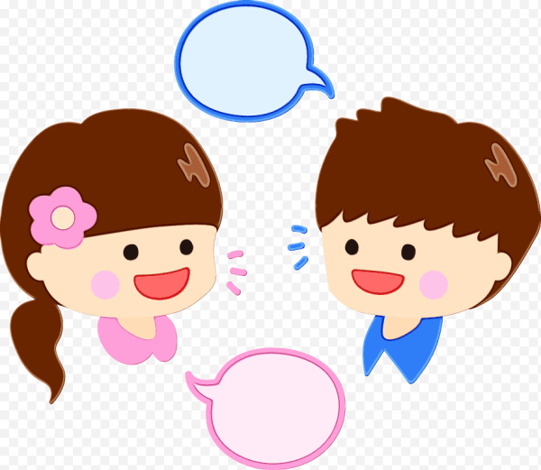 Общение дети мультяшные