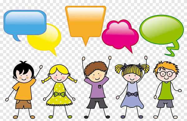 Речь дети мультяшные