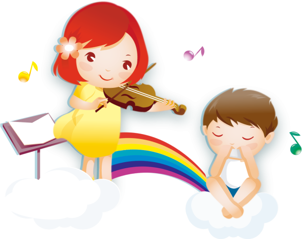 Дети творчество вектор