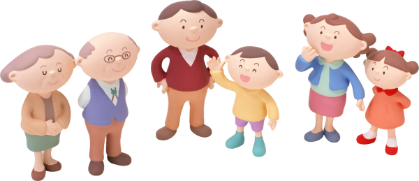 Фигурки семья для детей