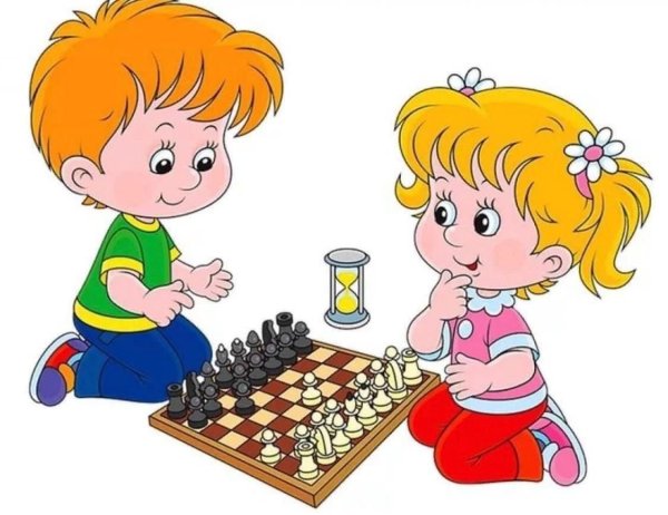 Шашки и шахматы для детей