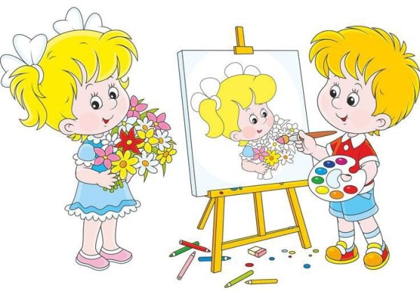 Юный художник