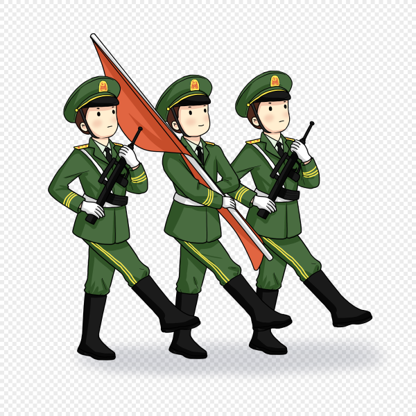 Мультяшные солдаты