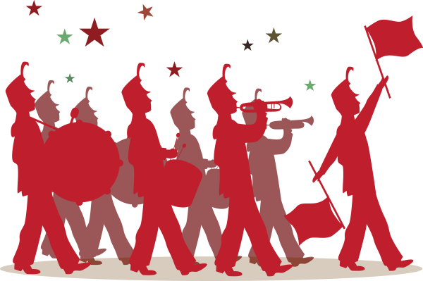 Парад без фона