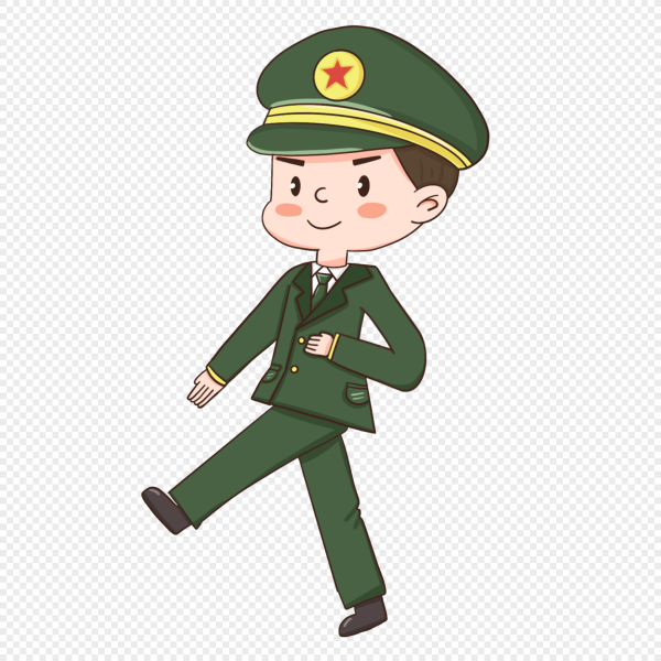 Солдаты маршируют