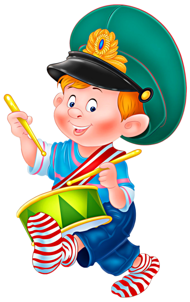 Мальчик в военной форме мультяшный