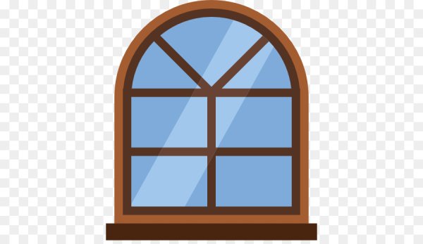 Окно на прозрачном фоне