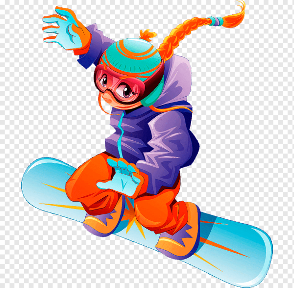 Мальчик на сноуборде