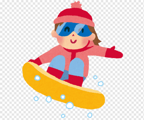 Сноуборд мультяшный