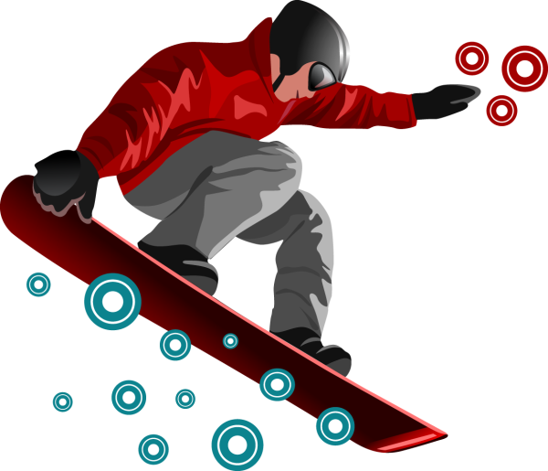 Рисунки сноубордистов