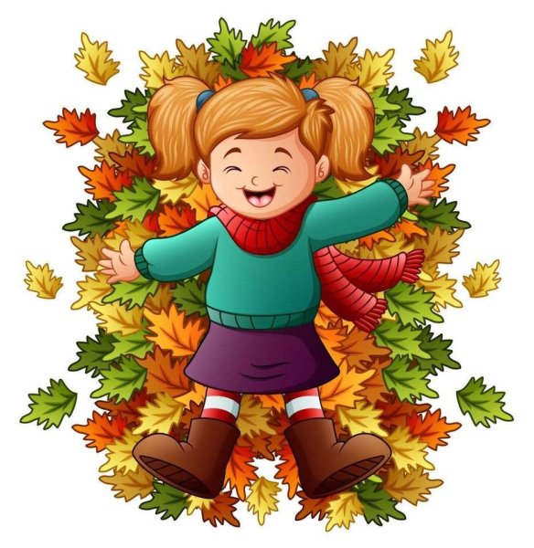 Осенние одежды для детей мульт