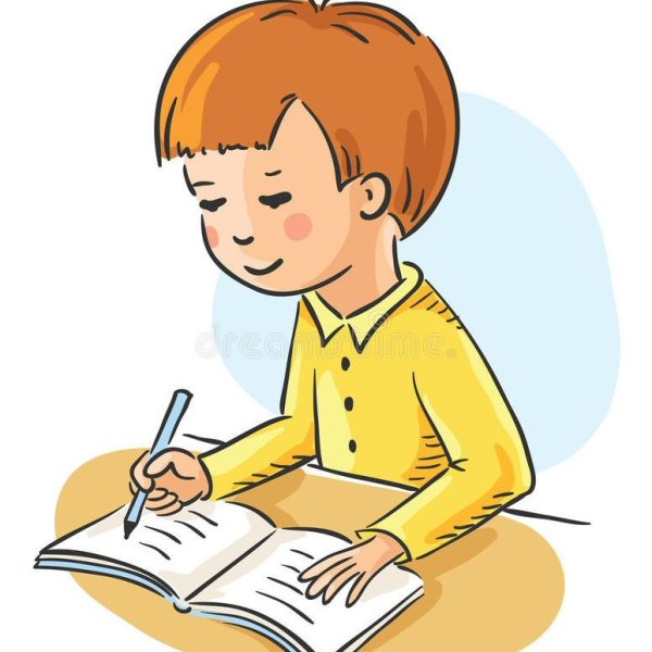 Ученик мультяшный