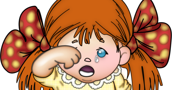 Мультяшка плачет