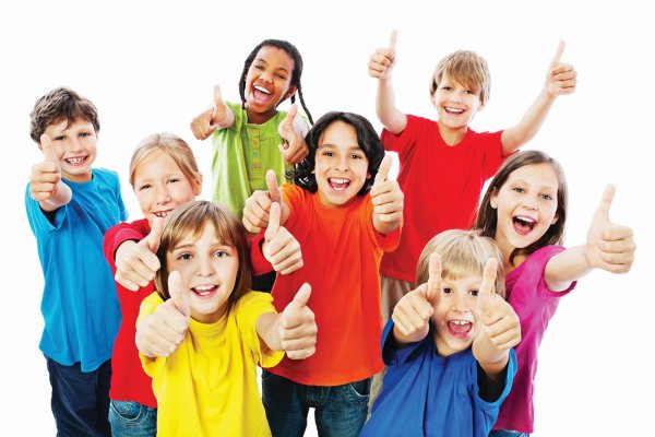 Радостные дети