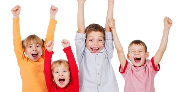 Радостные дети