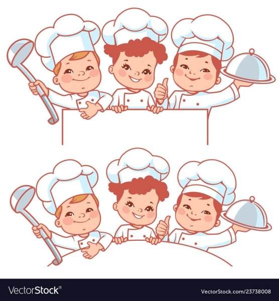 Поваренок вектор