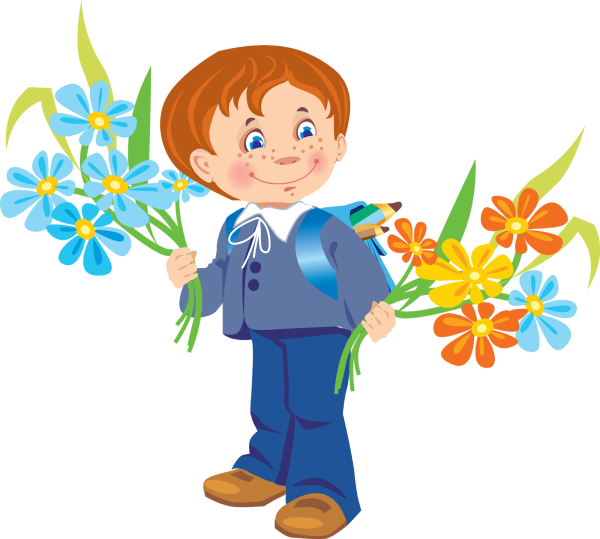 Мультяшные школьники