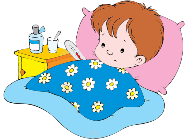 Мальчик болеет