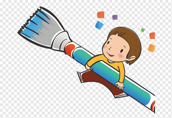 Дети кисти краски