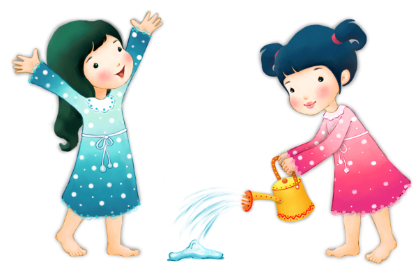 Девочка рисунок для детей