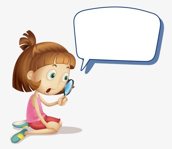 Ребенок с лупой