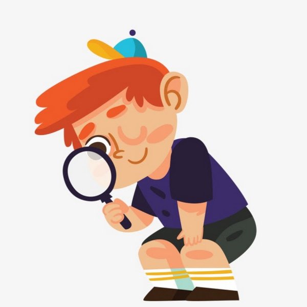 Мальчик с лупой