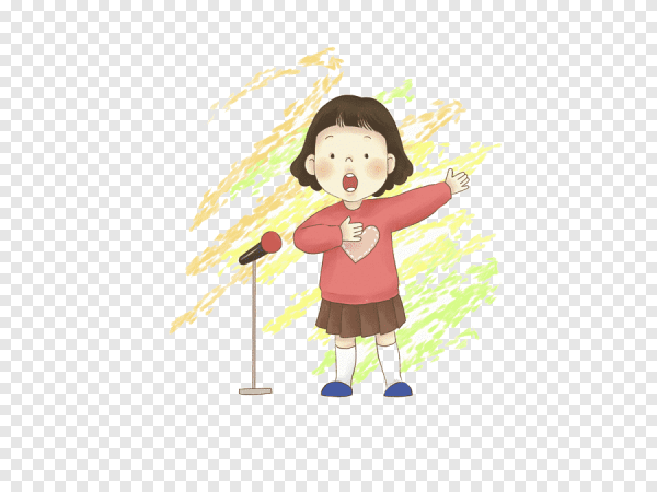 Пение иллюстрация