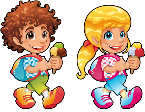 Мальчик и девочка клипарт