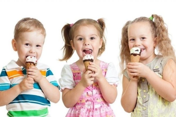 Фон для детей мороженое