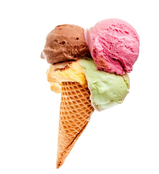 Карточка мороженое для детей