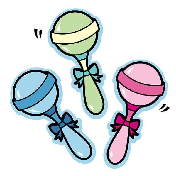 Погремушка розовая