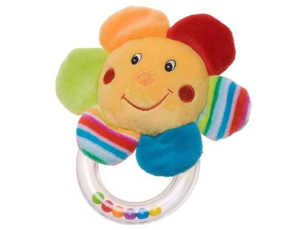 Погремушка Baboo "цветочек"