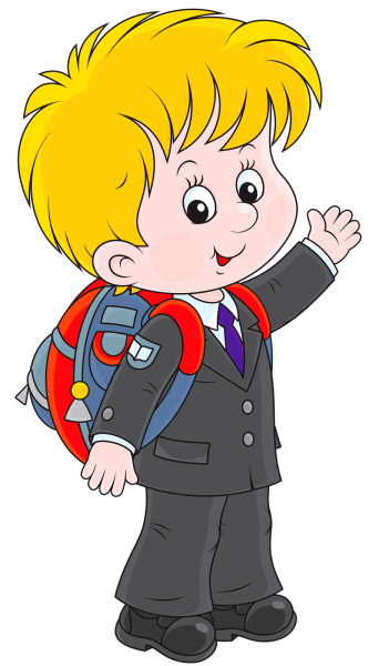 Мультяшные школьники