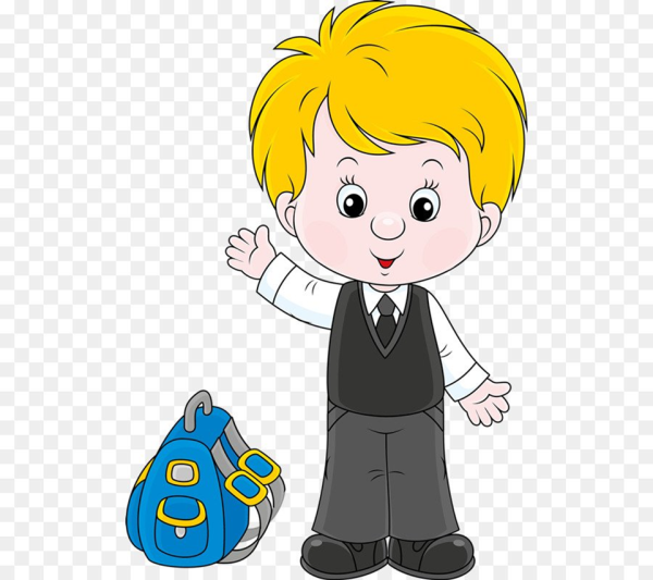 Мультяшные школьники