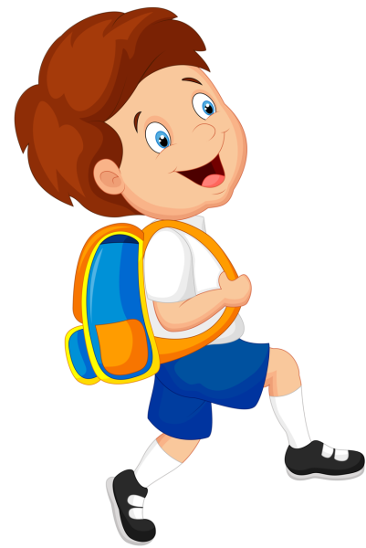 Мультяшные школьники