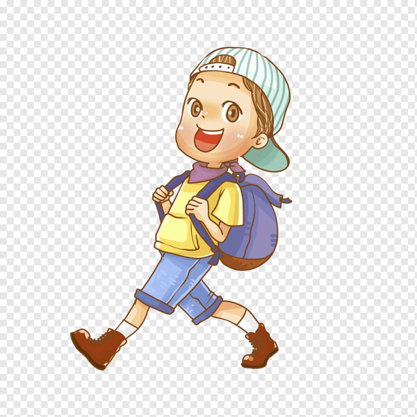 Мультяшные школьники