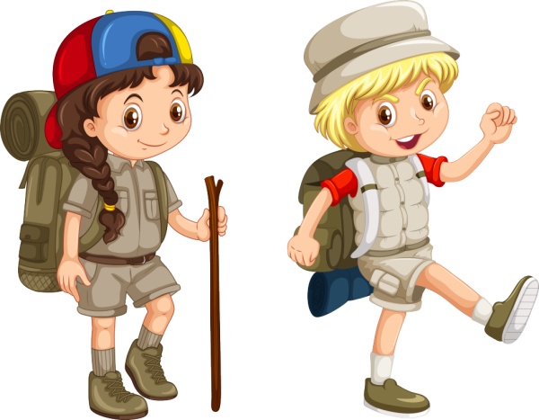 Дети туристы