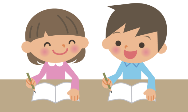 Мультяшные школьники