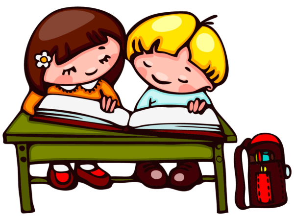 Дети в школе мультяшные