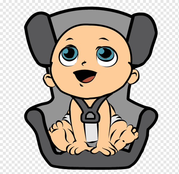 Автомобильное кресло вектор