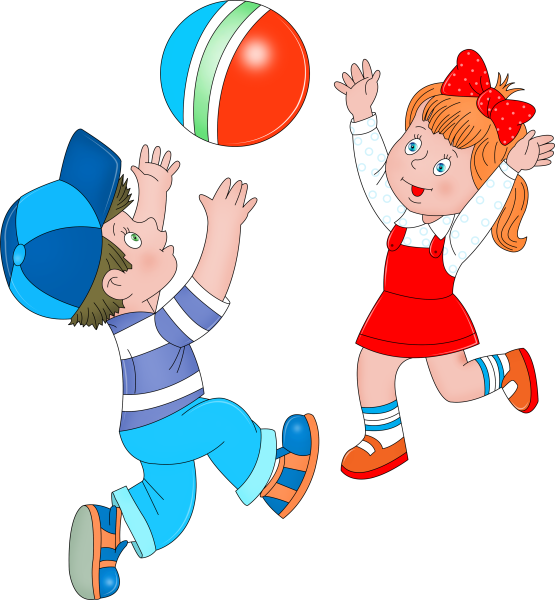 Дети играющие в мяч
